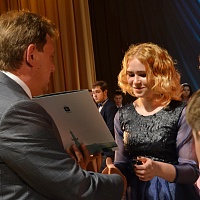 В ТГУ прошел прием мэра «Медалист – 2015».