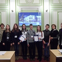 Проект школьников из Лучановской средней школы занял первое место в конференции ТГУ «Актуальные проблемы географии и геологии».